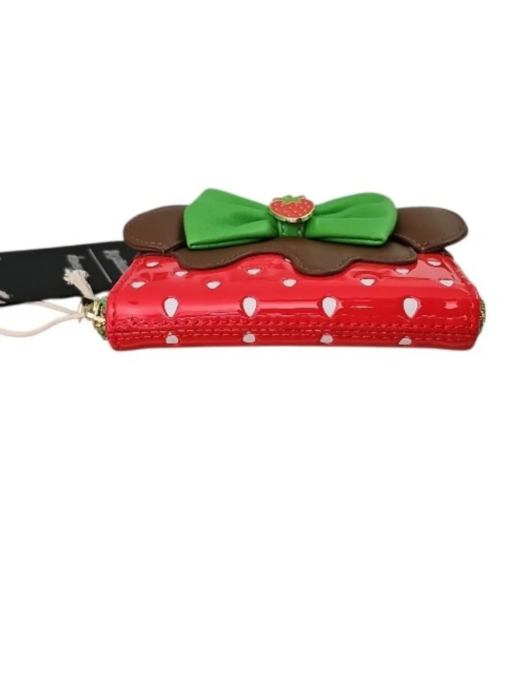 Loungefly Disney Minnie Strawberry Scented Zip Wallet NWT Sweet Treat Exclusive